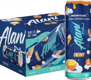 Alani Nu Energy Drink- Dream Float (12 Drinks , 12 Fl Oz. Each)