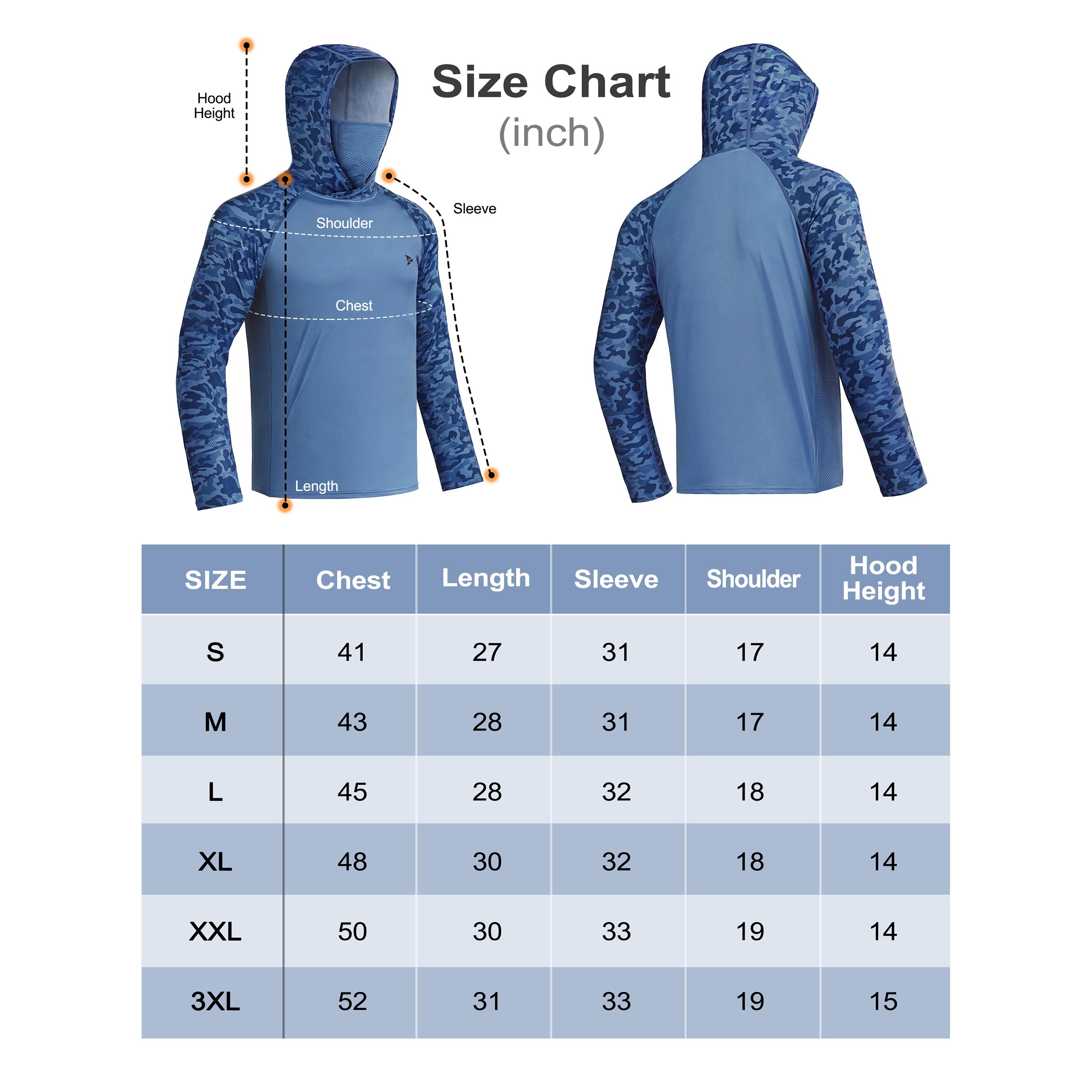 RODEEL 915 Sun Hoodie Shirts w/ Mask Neck Gaiter Men UPF 50+ UV Protection Long Sleeve Lightweight Quick Dry Moisture Wicking Breathable Cooling Activewear for Outdoor Sport Gym Fishing Hiking Roofing Landscaping Construction, Holiday Gift RODEEL 915 Sun Hoodie Shirts w/ Mask Neck Gaiter Men UPF 50+ UV Protection Long Sleeve Lightweight Quick Dry Moisture Wicking Breathable Cooling Activewear for Outdoor Sport Gym Fishing Hiking Roofing Landscaping Construction, Holiday Gift