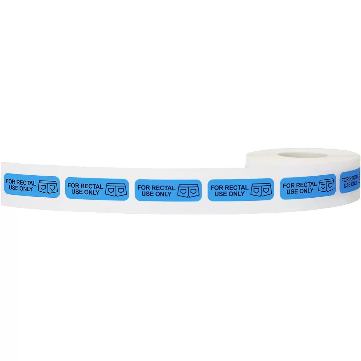 Rectal Use Only Sticker (500pcs/roll), Funny Joke Gag Sticker, Practical Jokes Gifts for Adults & Kids, Self Adhesive Sticker for Home Kitchen-MM