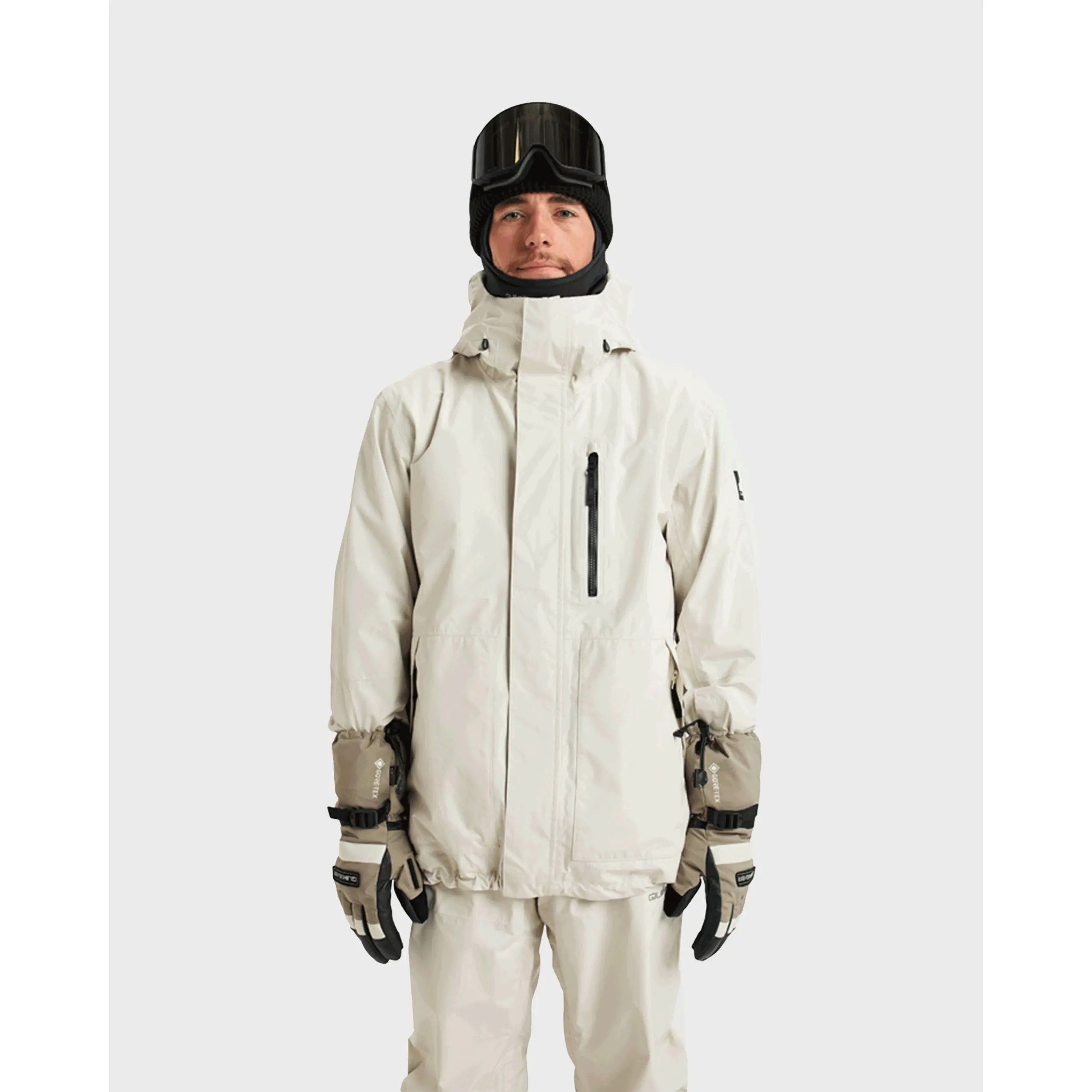 Quiksilver | Mission GORE-TEX Snow Jacket | Men's Chest Pocket Breathable | Everyday Wear & Casual Streetwear