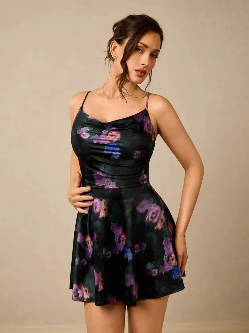 Popilush Shapewear Boho Floral Lace Front Slit Maxi Dress A-line Silhouette with Smoothing Waist Control & Supportive Bust Design #Summervibe - TikTok Shop Popilush Shapewear Boho Floral Lace Front Slit Maxi Dress A-line Silhouette with Smoothing Waist Control & Supportive Bust Design #Summervibe - TikTok Shop