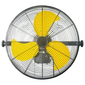 20 Inch Outdoor Wall Mount Fan, 3-speed IPX4 Waterproof, Max. 5000 CFM Wall Mounted Fan for Outdoor, Commercial, Residential, Greenhouse, Workshop, Patio