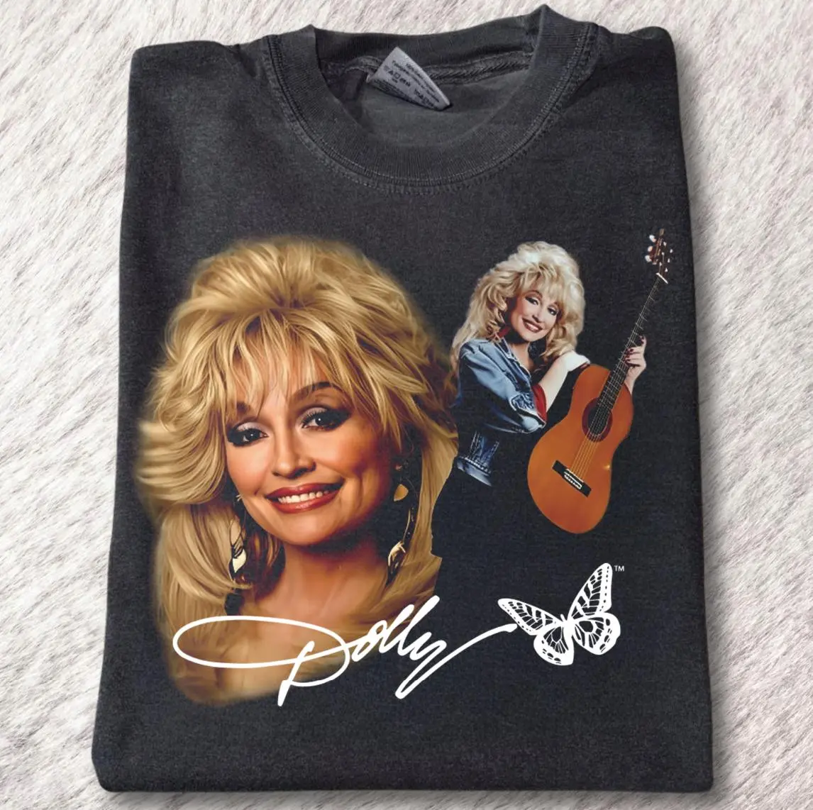 Vintage Dolly Parton Graphic Tee - Dolly For President - Goddess of Pop Shirt - Queen of Rock & Roll Shirt - Dolly Parton Merch - 80s Country Music Shirt - Run, Rose, Run Merch Casual - Gift T-shirt - Top Menswear Womenwear Streetwear