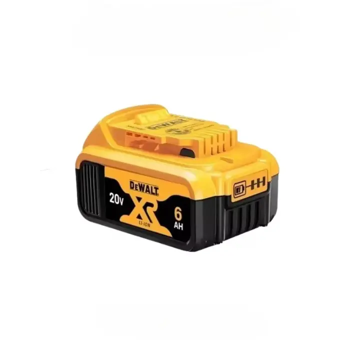 Dewalt 20V 6Ah Power Tool Battery DCB206, 100% High-Quality Replacement with Compatibility for DCB205, DCB200 20V Tools