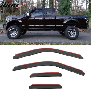 Window Visor for Ford F150 F250 F350 F450 Extended Cab 2015-2025 In-Channel