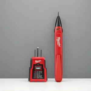 Milwaukee Non-Contact Voltaje And Gfci Receptacle Premium Test Kit