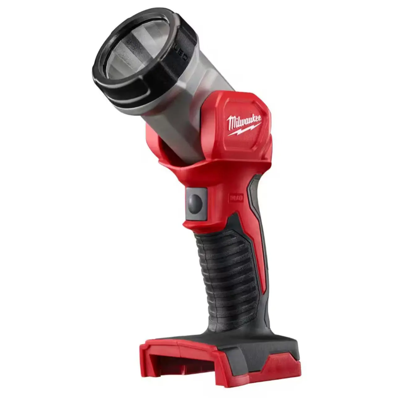 Milwaukee M18™ Cordless Battery-Powered Work Light (2735-20), 100 Lumens LED Flashlight with DC Power Supply, Integrated Hook, Hands-Free Use, M18 Red Lithium Batteries Compatible, Manufacturer Warranty, Non Retail Packaging for Home Improvement