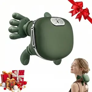 Electric Shoulder & Neck Massager, Wireless Portable 3D Kneading Massage with Heat, Bionic Hand Deep Tissue Massage for Neck, Shoulders & Hands, Adjustable Speed, Lightweight Unisex Design