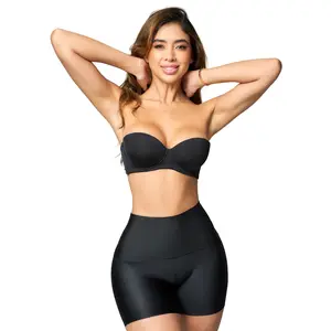 Short Ultrainvisible 20879 Con Efecto Ultra Lifting - Short Faja Con Cola Invisible - Compression Colombian Short - Shapewear Bodysuit - Women Wear - Postpartum Short - Daily Wear Short