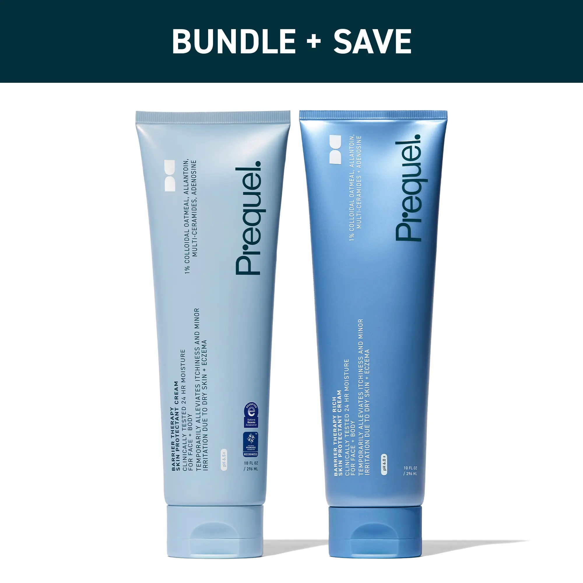 Fall Essentials: Barrier Therapy Cream Duo - Dry, Distressed Skin Relief
