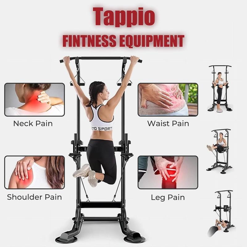 multi-functional Power Tower Pull Up Bar & Dip Station | Multi-Function Strength Training Home Gym Equipment | Adjustable Height for Full Body Workout | 450LBS Capacity multi-functional Power Tower Pull Up Bar & Dip Station | Multi-Function Strength Training Home Gym Equipment | Adjustable Height for Full Body Workout | 450LBS Capacity