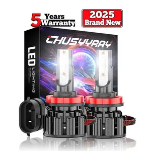 For GMC Acadia 2007 2008 2009 2010 2011 Combo Cars Accessories	 2pcs H11 LED Headlight Low Beam Bulbs White