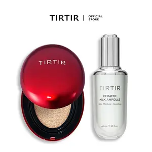 [TIRTIR Official] Flawless Radiance Duo | Concealer Foundation Korean Lightweight Makeup Ampoule Clear Coverage Daily Moisture Radiant Moisturizing Nourishing Cosmetic