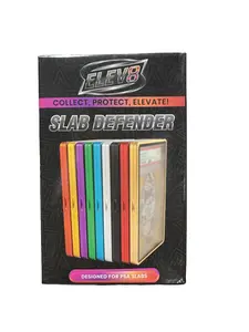 Slab Defender Aluminum Alloy Frame Case for Graded Slabs - Amazing Magnet Protection for PSA Slabs