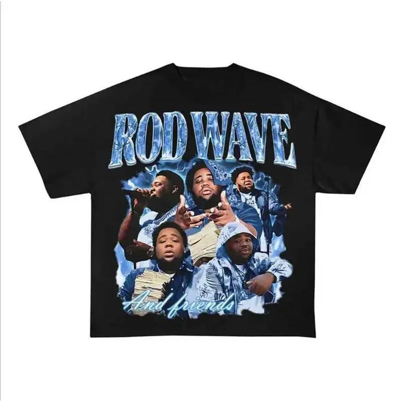 Rd Wave Graphic Tee Gift For Fan Casual Last Lap Tour Music Rap  Shortsleeve