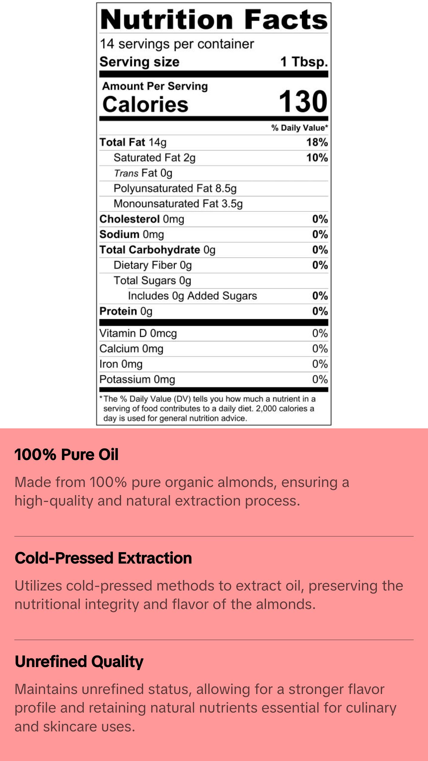 Organic Sweet Almond Oil