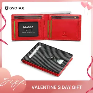 GSOIAX Men's Slim RFID Blocking Wallet