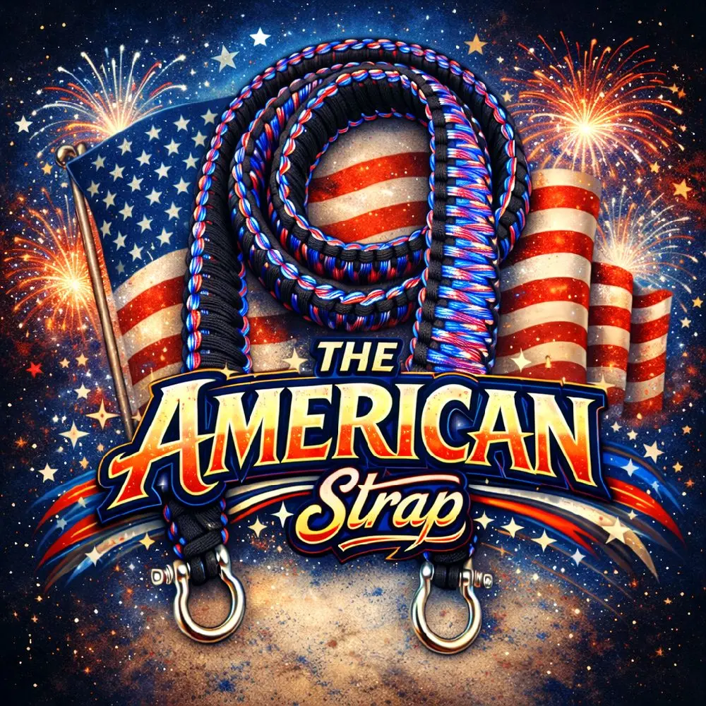 THE AMERICAN PARACORD STRAP THE AMERICAN PARACORD STRAP