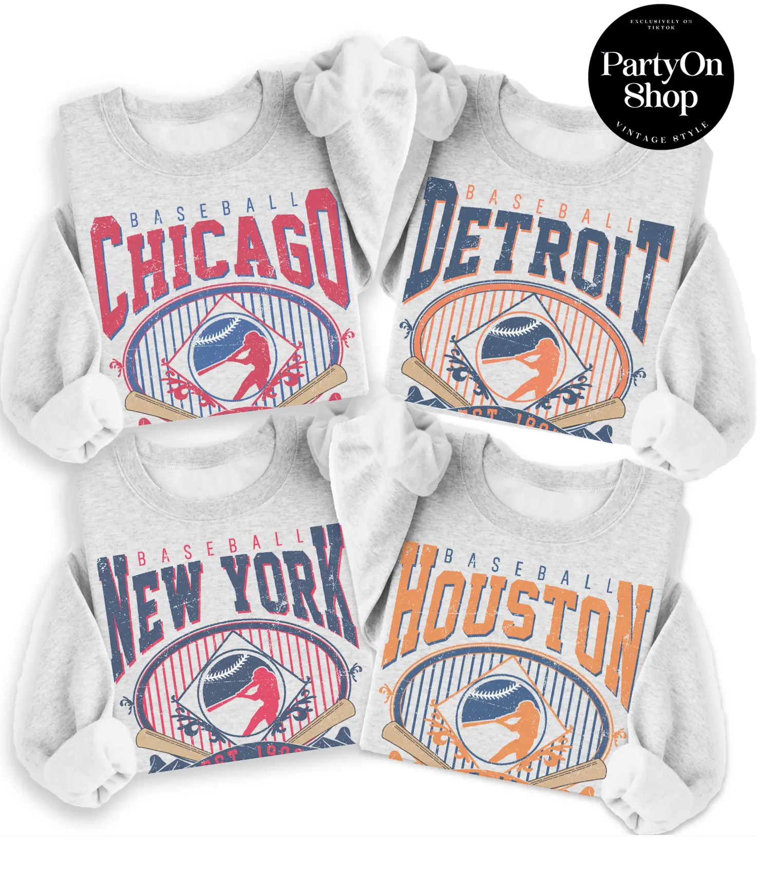 Vintage Baseball Graphic Sweatshirt Sports Baseball Player Pullover Game Day Sweatshirt Ballpark Baseball Top Unisex Sports Game Shirt