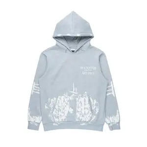 Filipa Heather Grey Oversized Hoodie