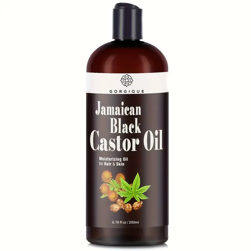 200ml high-purity castor oil body massage care oil | professional formula, skin-friendly and easy to absorb, soothing and relaxing, suitable for all parts of the body and any skin type, convenient for home spa, and easy to give as a gift