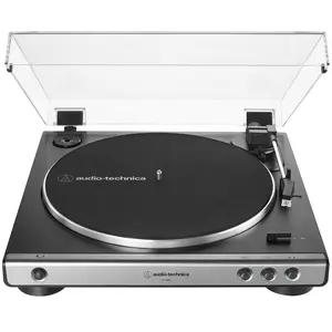 Audio-Technica AT-LP60X-GM Fully Automatic Belt-Drive Turntable 33-1/3 & 45 RPM -Gunmetal/Black