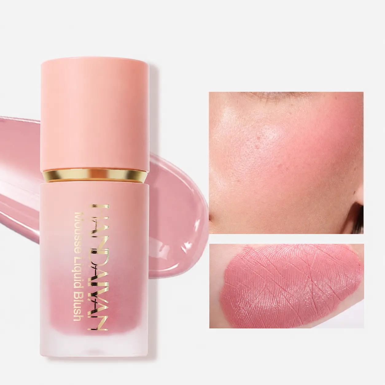 Women's 7-Color Liquid Blush & Contour Combo Stick - Matte Cream Texture, Smooth Easy Application, Natural Shaping for Soft Cheek Definition, Flawless All-Day Wear, Beginner-Friendly Makeup Tool, Crayon Blush for All Skin Types, Combo Stick Blush