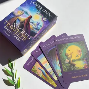 Sacred Tarot Cards Deck Set, 52 Classic Tarot Cards for Beginners outdoorfun
