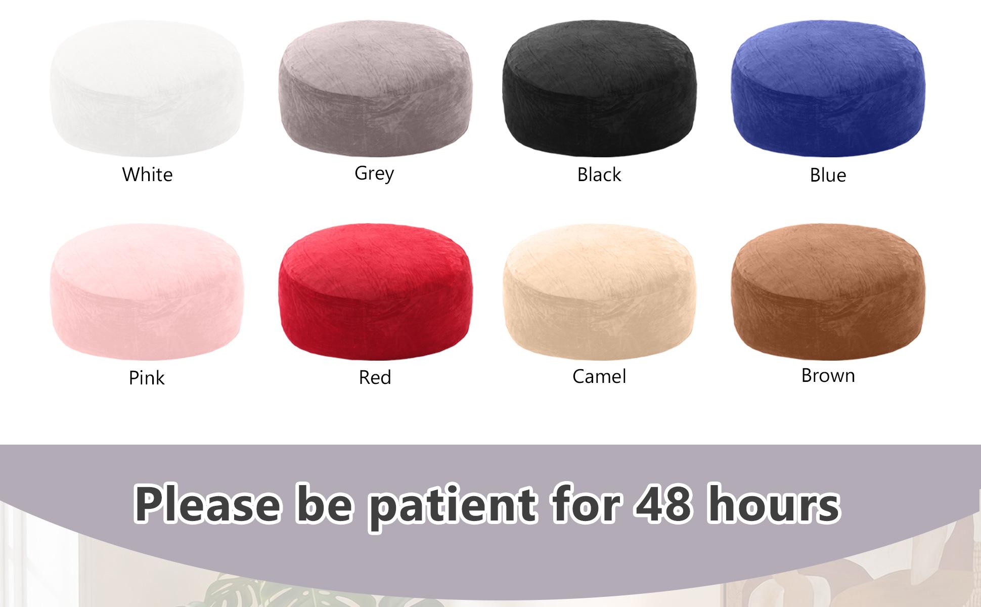 5FT JUMBO Bean Bag with 3 Gifts - Soft Flannel Fabric High-Rebound Memory Foam Lazy Sofa Beanbag Chair for Home Comfort & Relaxation