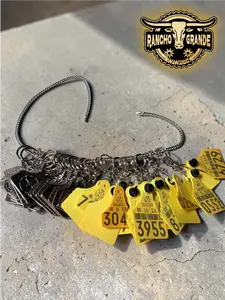 Western Keychain / Llavero est. Vaquero