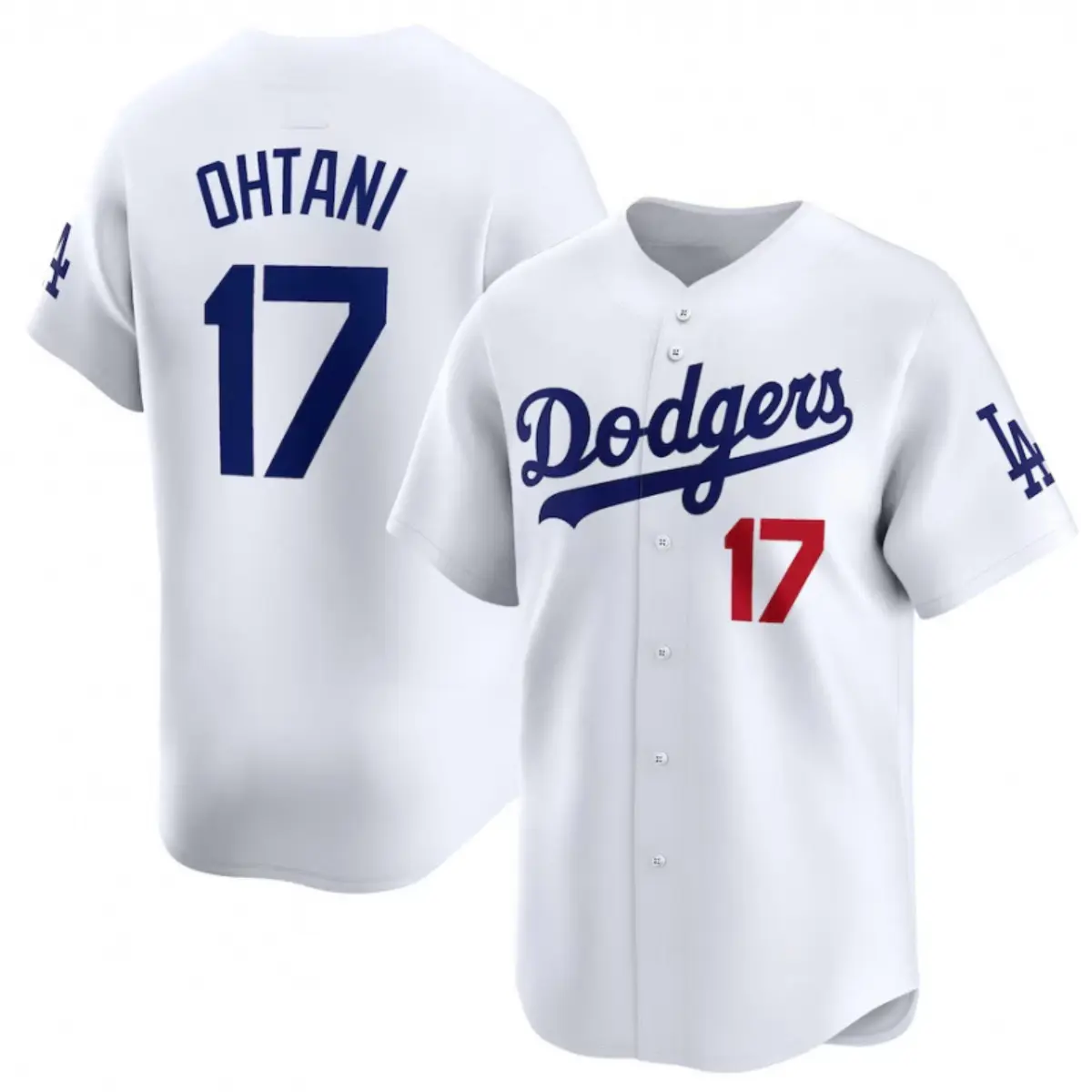 Los Angeles Baseball Ohtani Inspired White Home Jersey Fan Edition