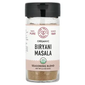 Pure Indian Foods Organic Biryani Masala, 2.2 oz (62 g)