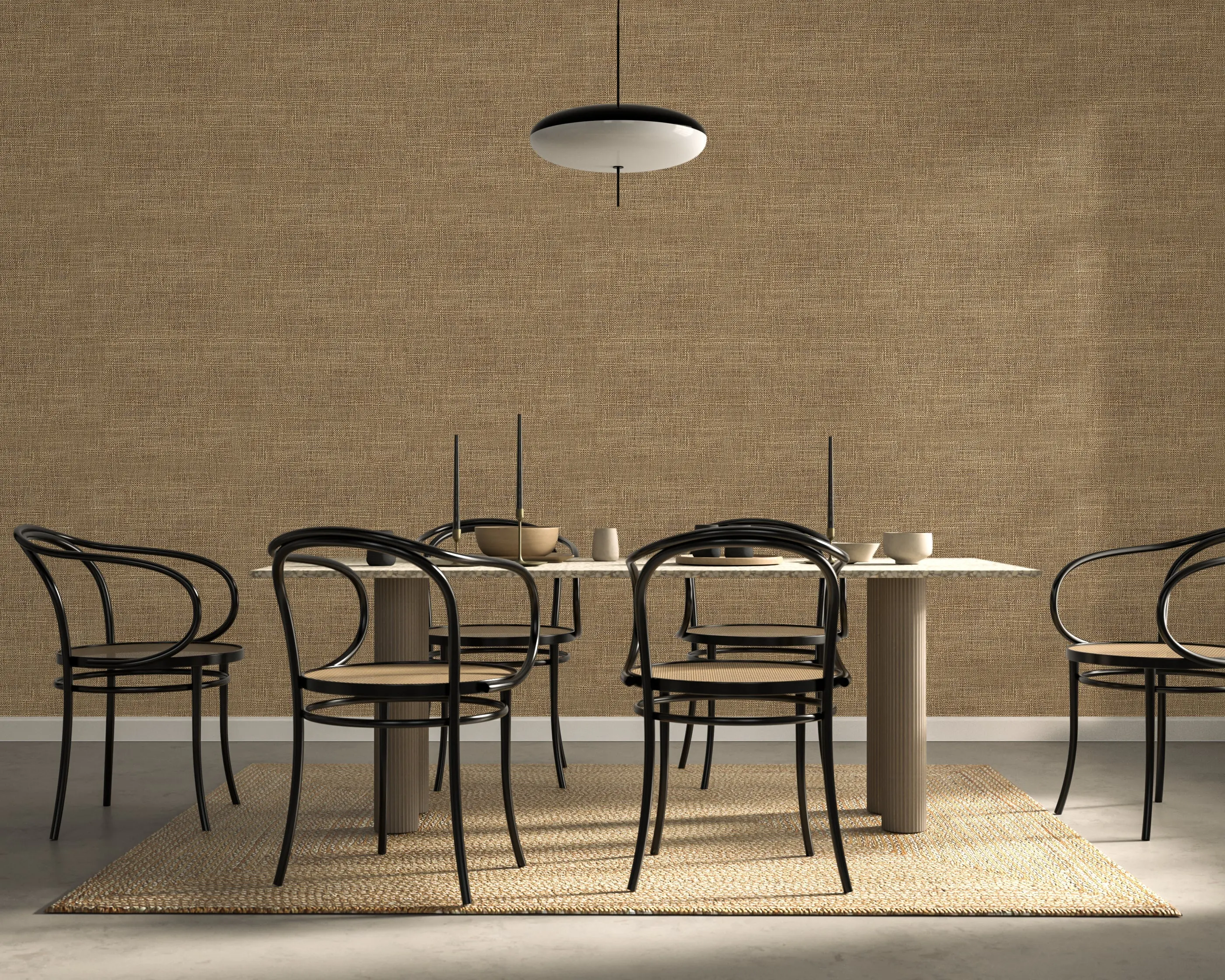 Burlap — Rustic Farmhouse Luxury Wallpaper Mural
