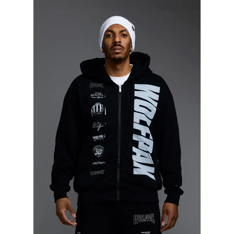 White fox hoodie zip up - TikTok Shop