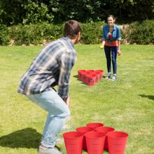 (Summer Turn-Up)Ropoda Yard Pong - Giant Yard Games Set Outdoor for The Beach, Camping, Lawn and Backyard, Summer Turn Up & Father's Day Deal
