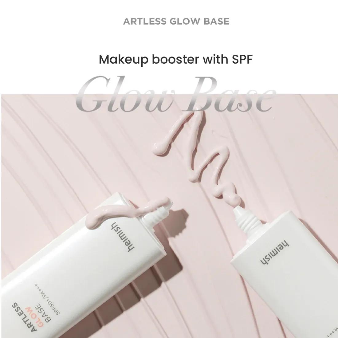 【HEIMISH】 Artless Glow Base SPF 50+ PA++++ (1.4 Fl. Oz / 40ml) | Makeup Moisturizer, Sunscreen to Makeup Base | Cruelty-free, All-In-One Primer Pearl Springtok Cream 【HEIMISH】 Artless Glow Base SPF 50+ PA++++ (1.4 Fl. Oz / 40ml) | Makeup Moisturizer, Sunscreen to Makeup Base | Cruelty-free, All-In-One Primer Pearl Springtok Cream