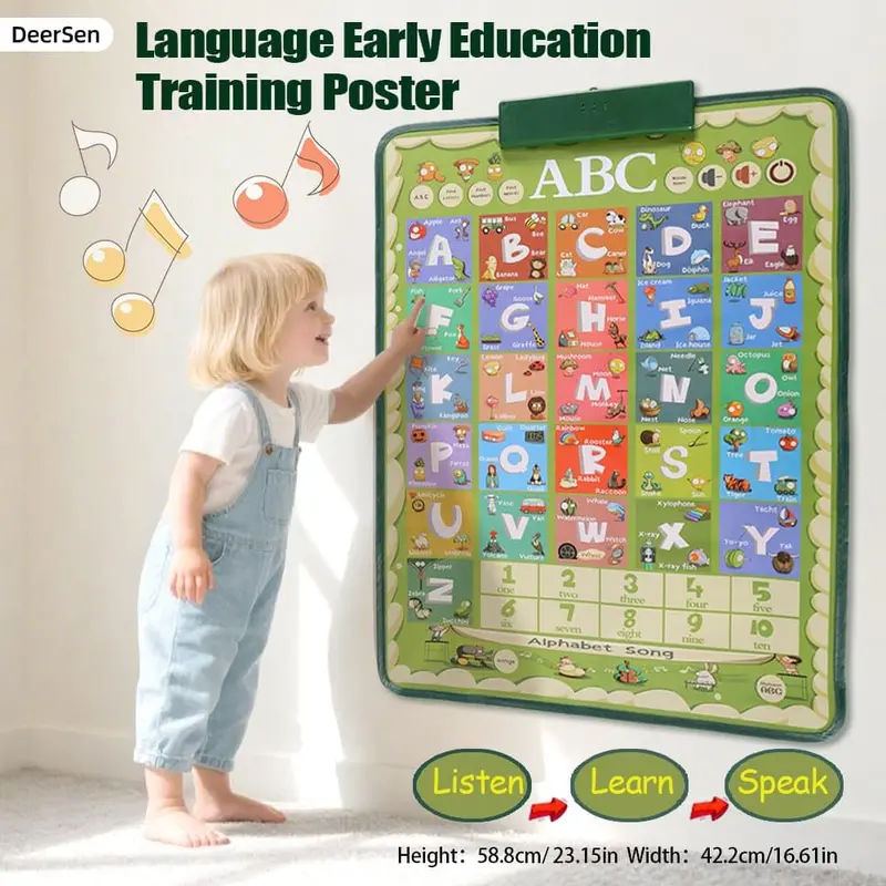 thumbnail image 2 of Little Apps Tablet Educational Learning Toy For Toddlers – Ages 2-7, Blue, Unisex – Letters & Numbers 2 of 5