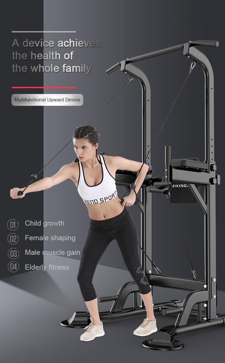 multi-functional Power Tower Pull Up Bar & Dip Station | Multi-Function Strength Training Home Gym Equipment | Adjustable Height for Full Body Workout | 450LBS Capacity multi-functional Power Tower Pull Up Bar & Dip Station | Multi-Function Strength Training Home Gym Equipment | Adjustable Height for Full Body Workout | 450LBS Capacity