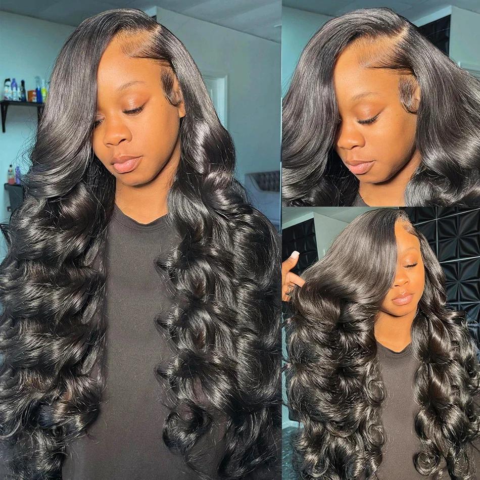Bling Hair 13x6 Body Wave Lace Front Wigs Human Hair Pre plucked With Baby Hair 180 Density Human Hair Wigs For Women HD Lace Frontal Wig SpringStatements