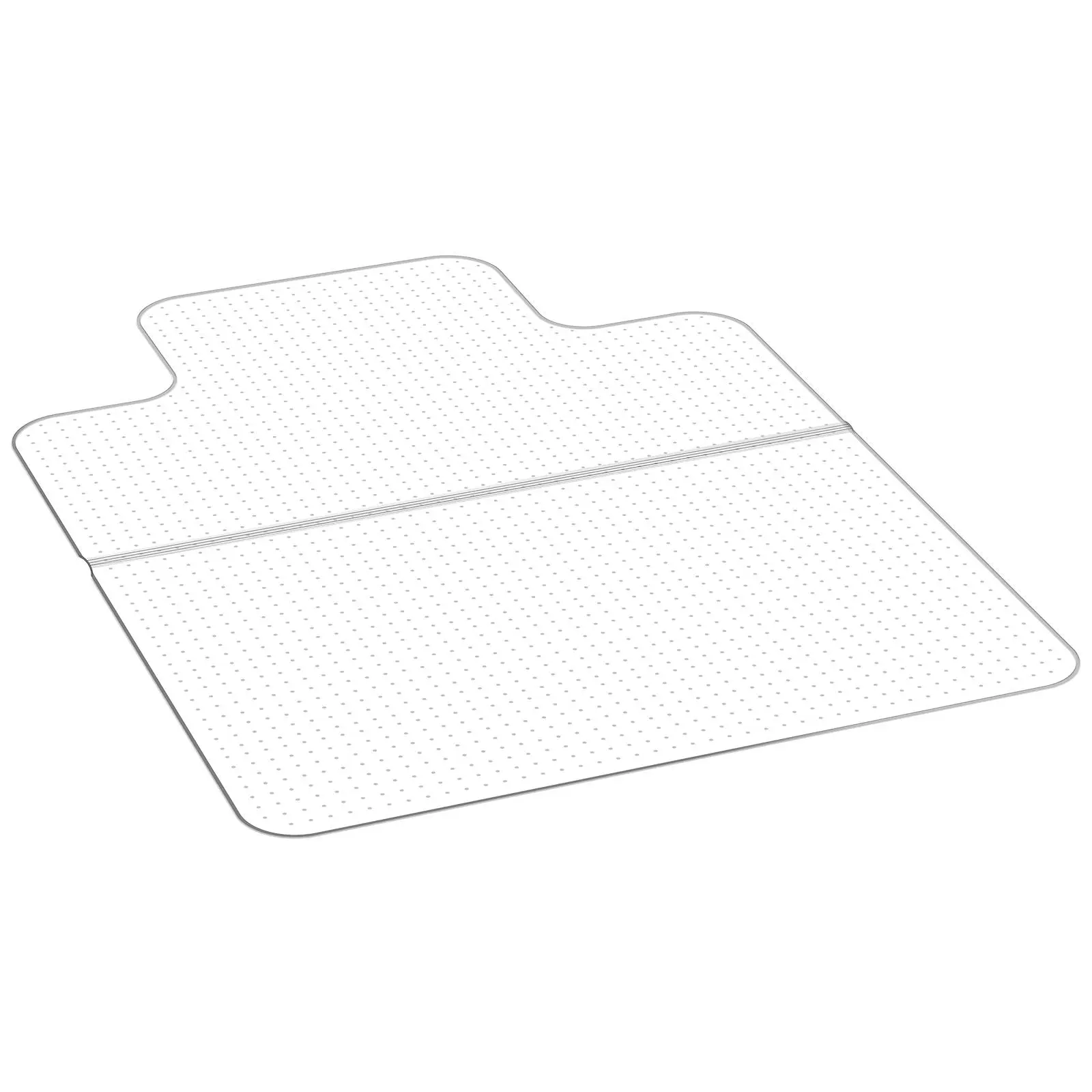【SummerFinds】VEVOR Chair Mat with Lip, 36 x 48-inch Office Chair Mat for Low Pile Carpeted Floors, Plastic Floor Protector Rug with Studded, Non-Slip & Easy to Clean, Smooth Glide Under Desk Rug for Home Office