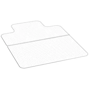 VEVOR Chair Mat with Lip, 36 x 48-inch Office Chair Mat for Low Pile Carpeted Floors, Plastic Floor Protector Rug with Studded, Non-Slip & Easy to Clean, Smooth Glide Under Desk Rug for Home Office