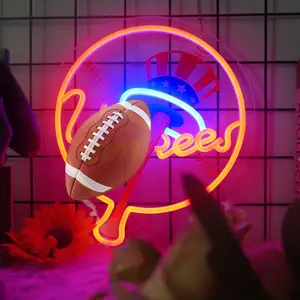 Baseball Neon Signs for Bar,Neon Signs for Man Cave or Garage Birthday Gifts,Team Logo Light Up Sign for Bar Dorm、 Party、 Game Room 9