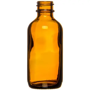 Packaging & Supplies Glass Amber Bottle, 2 oz
