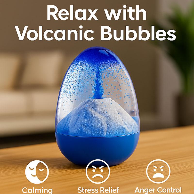 Creative Eggshell Volcanic Eruption Timer & Sand Hourglass Modern Desk Decor Craft Ornament for Relaxation Fun Sand Timer for Kids Gift for Kids Home Office Car Decoration Birthday Gift and Holiday Souvenir