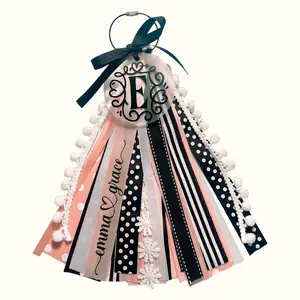 Personalized Ribbon Bag Tags - 10 in.