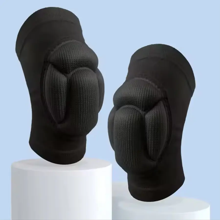 Thick EVA Padded Knee Pads for Men and Women - Anti-Collision Protective Equipment for Volleyball, Basketball, Volley Ball, Eva Padding, Knee Protection, Thick Eva Cushions Impact