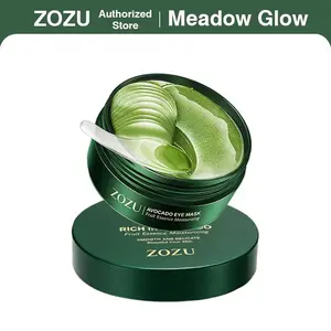 Natural Avocado Extract Eye Mask, Soothing Dry Eye Skin Care, Hydrating Daily Under Eye Beauty Patches