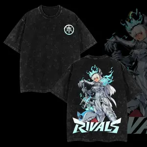 Retro Magik BEHOLD DARKCHILD Rivals Mens Oversized T-Shirt - 100% Premium Cotton, Relaxed Fit, S-5XL, Classic Streetwear, Soft