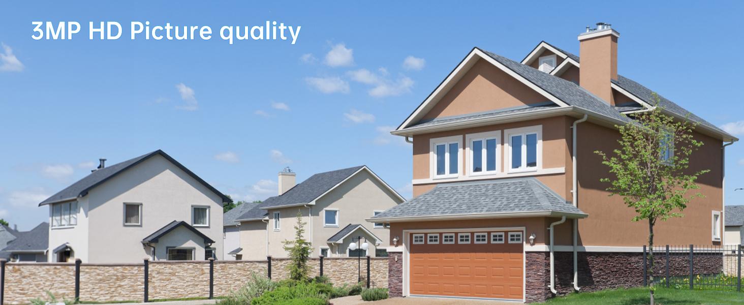 NOAHTEC Light Bulb Security Camera with 3MP HD Infrared Night Vision, Two-Way Talk, and Human Detection - Compatible with Alexa