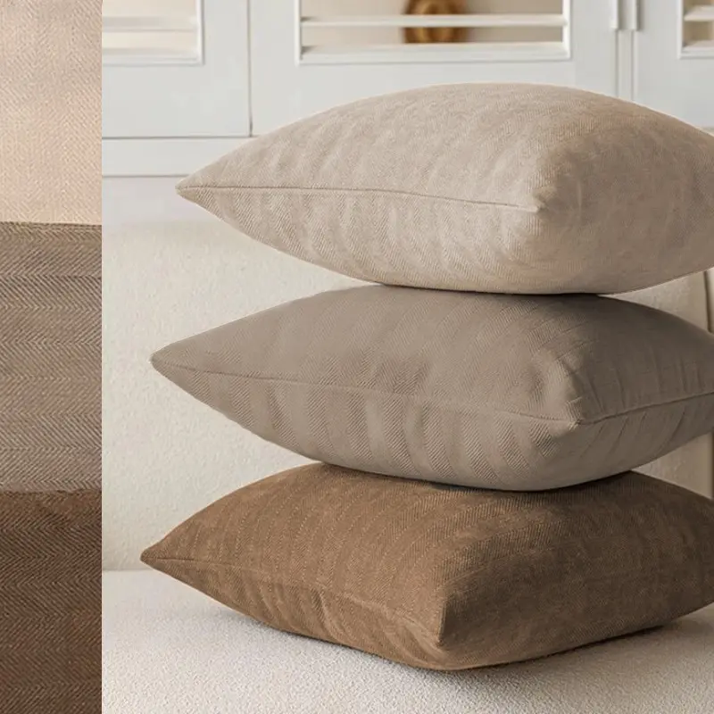 Modern Minimalist Home Decor Pillow Set, Washable No Inner Core Design, Ideal for Living Room Bedroom Car Office Use, Minimalist Appeal